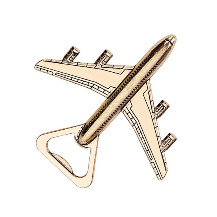 Beer wine tools wedding party favor airplane shaped beer bottle opener