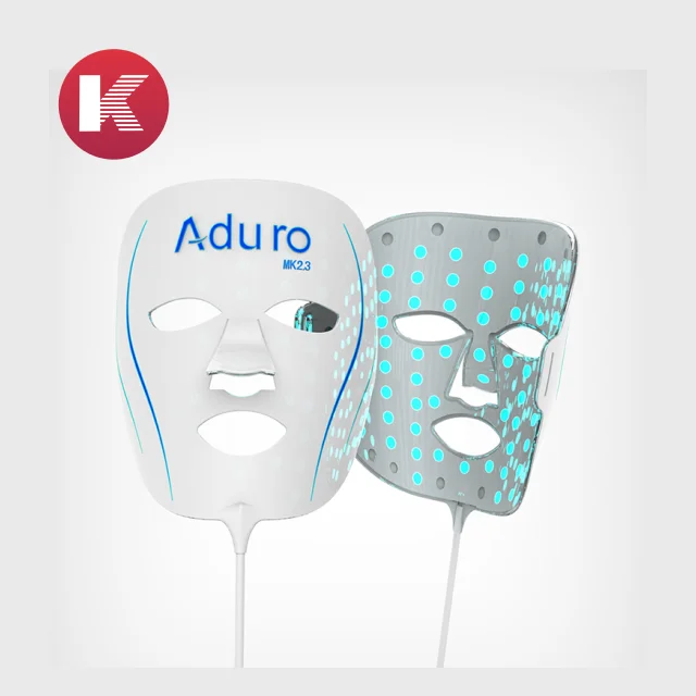 PDT Beauty Led Facial Mask Skincare Multi Function and Flexible 7+1 Color Beauty Skin care Silicone light Therapy  mask