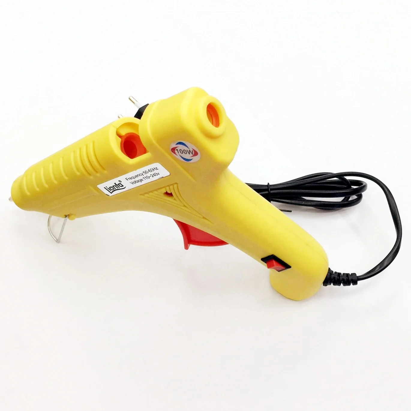 big power hot melt glue machine with copper nozzle factory use glue spreading machine with switch