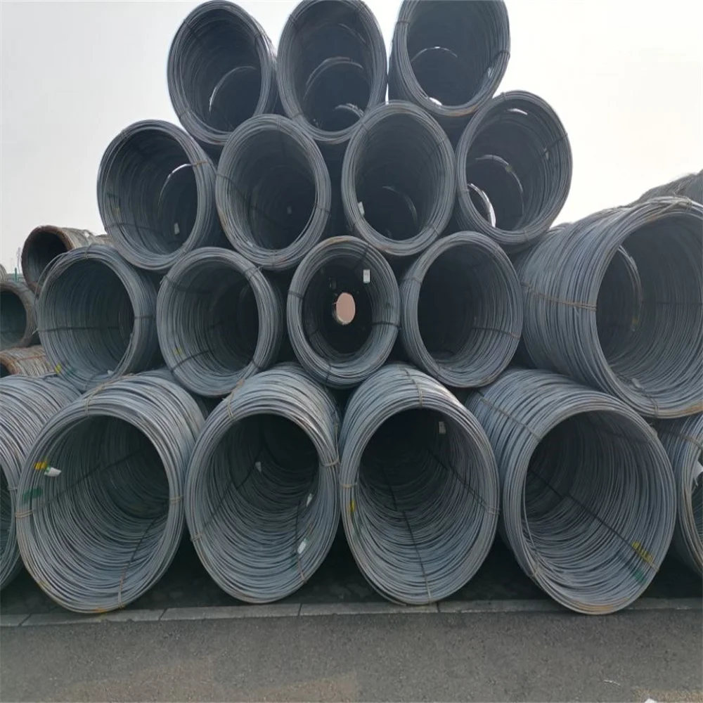 China Manufacture Direct Sale Low Carbon Sae 1006/sae1008 1018 Q195 Q235 Steel Wire Rod