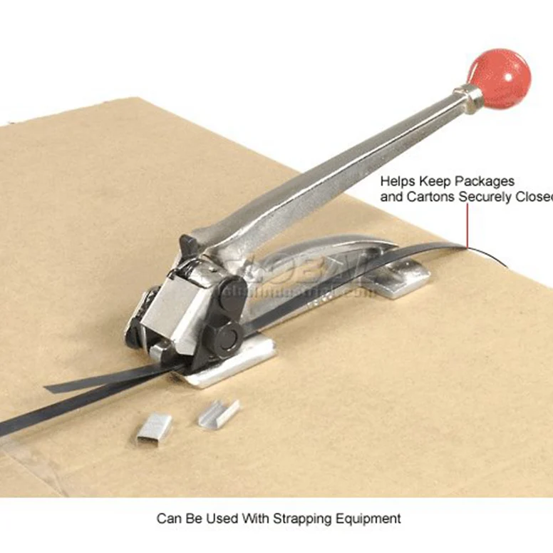 Sealer Fastener Galvanized Stainless Metal Iron Sheet Clamp Strap Buckle Steel Strapping Clip