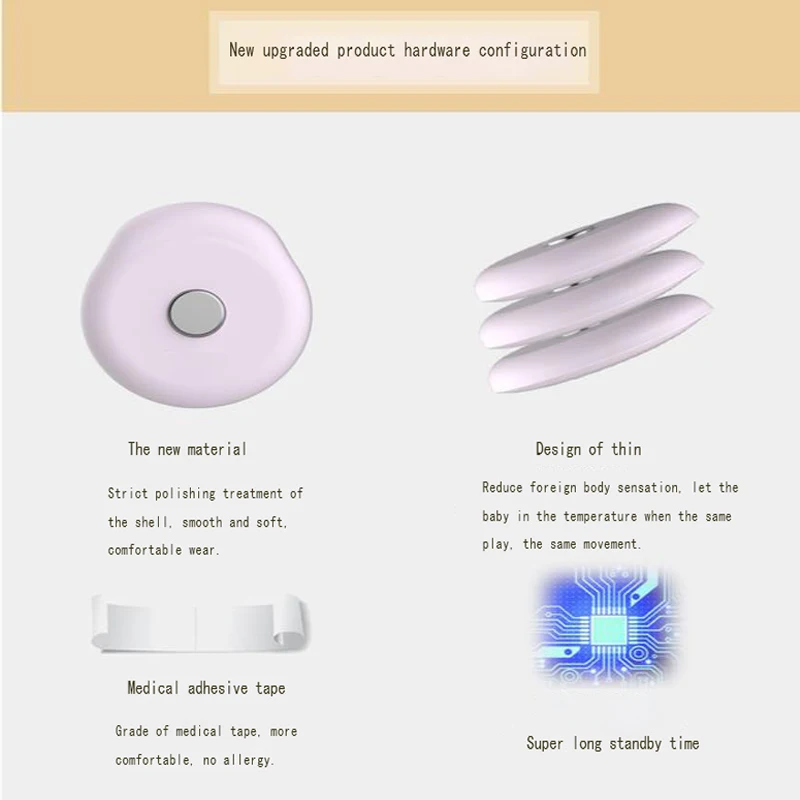 
Infant temperature sensor electronic Bluetooth thermometer app thermometer 