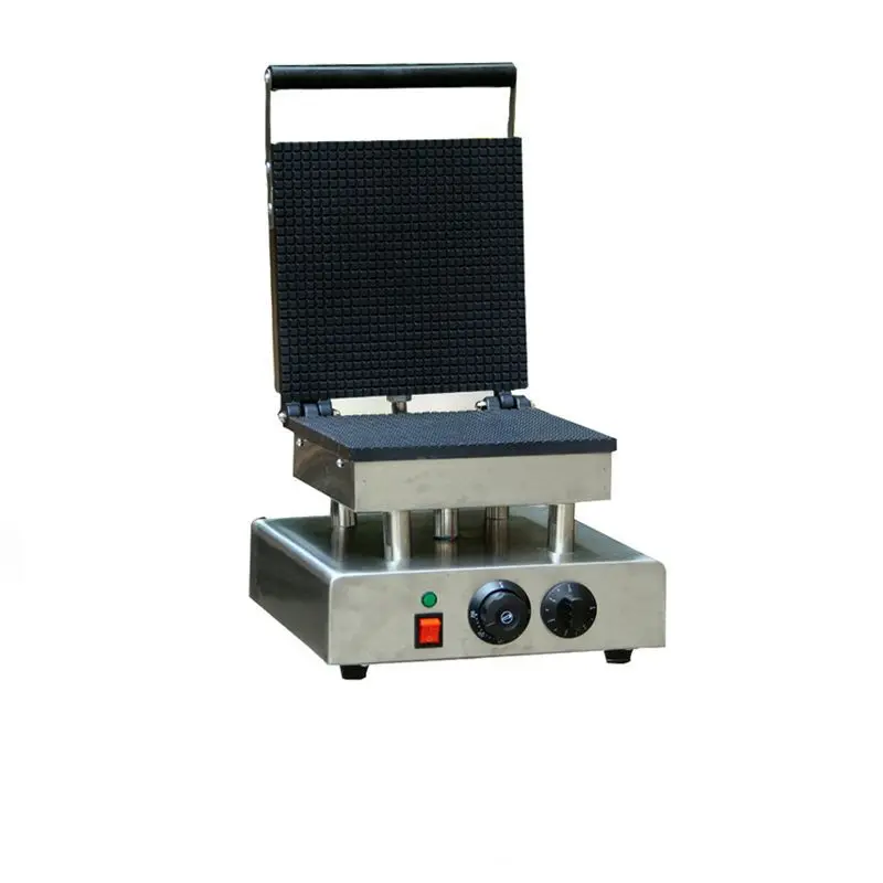 Square electric ice cream cone maker  crepes baking machine crepe making machine crispy egg roll machine