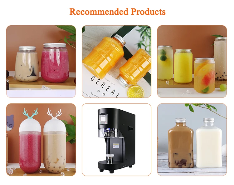 Custom 330ml 500ml Clear Plastic Pet Pop Soda Can Empty Beer Cake Plastic Ring-Pull Pop Cans For Food Canning Easy Open