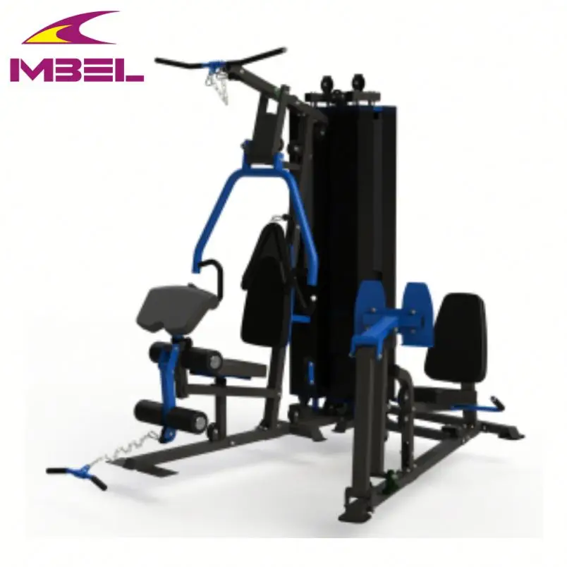 Home Multi Functional 4 Station Gym Fitness Equipment Strength Training Machine