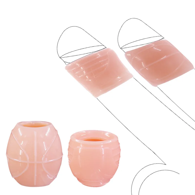 silicone Double Circumcision block Penis ring for Male Time Delay Masturbator sex Toys adult products