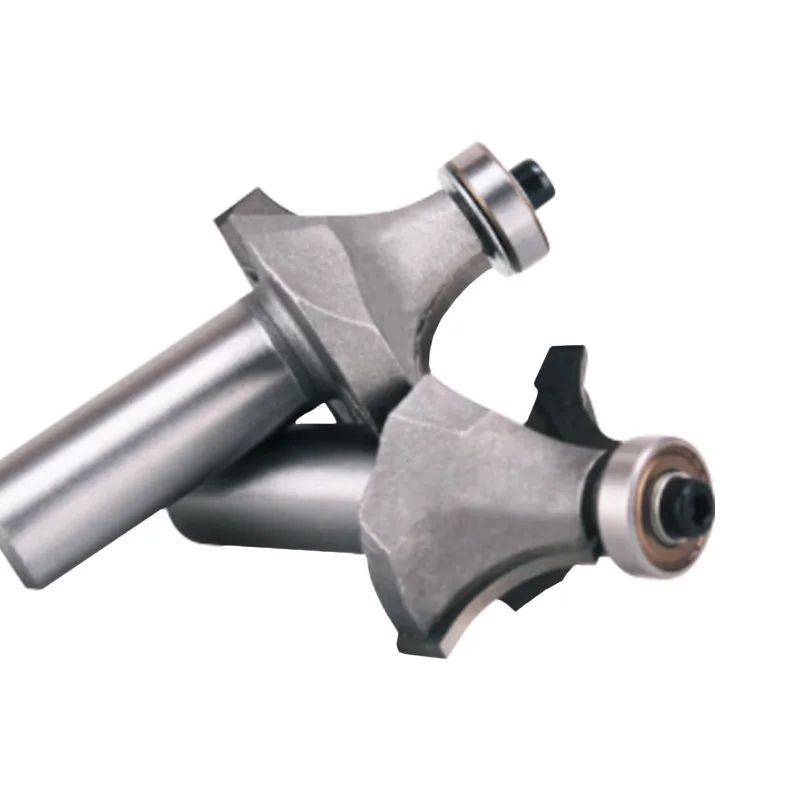 Lanke Corner Roundover Router bit Milling Cutter Bearing Guide for Wood Edging Woodworking Mill Classical Cutter Bit