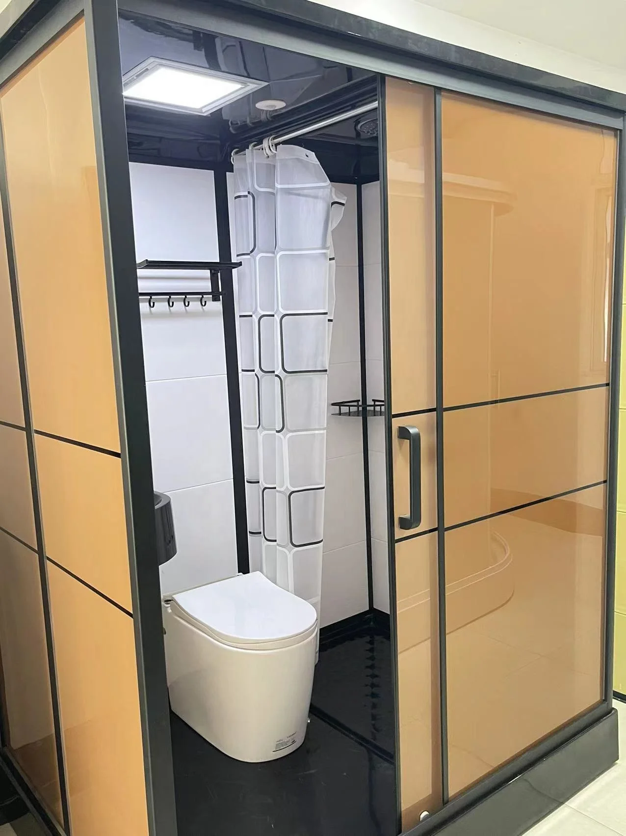 Портативный сборный блок для ванной комнаты все в одной душевой