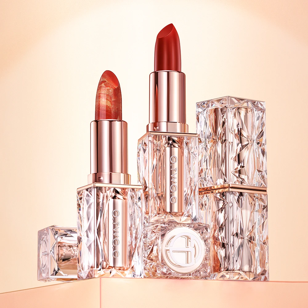 O.TWO.O Free Sample Lipstick Makeup Matte Lipstick and Matte Velvet Lip Gloss Lipstick 3 - 119 pieces