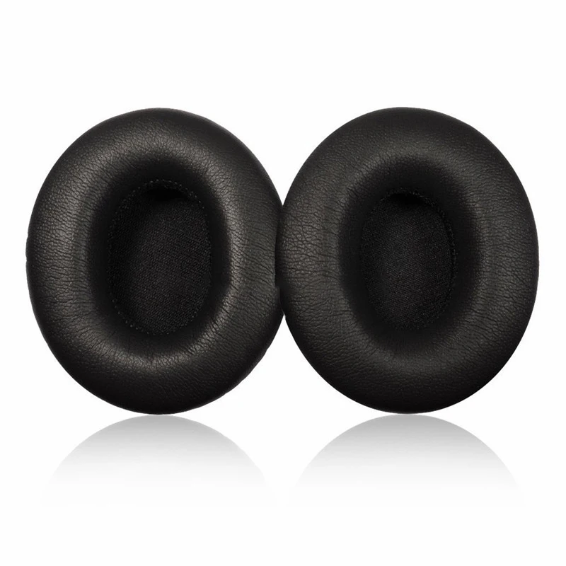 Ear Pads Cushions Compatible with Beats by Dr. Dre Solo HD 1 Headphones with Memory Foam Protein Leather