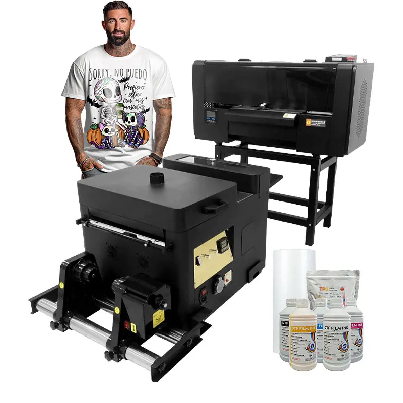 Cost Effective Small Business Dtf A3 Dual Head 30Cm Desktop Printing Printer Manufacturer