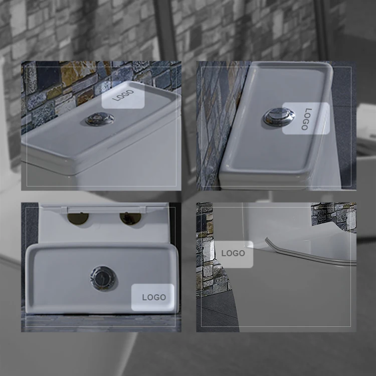 ZHONGYA Manufacturer CUPC/UPC certification bathroom Wc water closet custom ceramic elongated commode siphonic one piece toilet