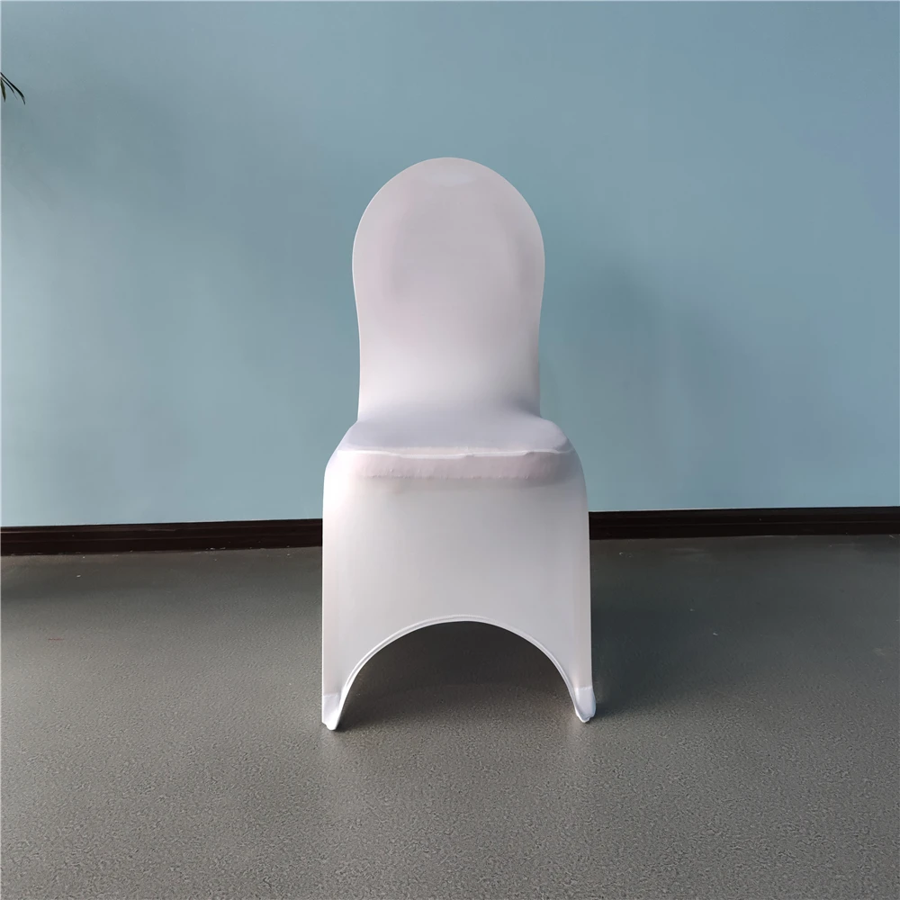 
wholesale universal black stretch spandex banquet wedding chair cover 