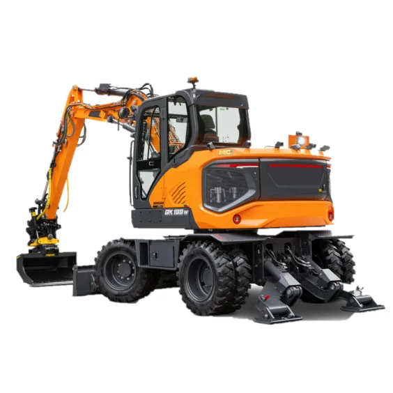 Известный DX100W-7 экскаватор для 100 л.с. 11ton 0.28cbm небольших экскаваторных установок с запасными частями