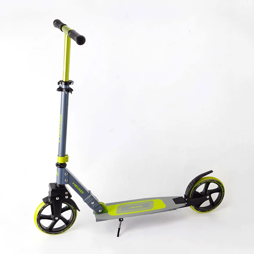 2 Wheel Adult Foot Scooter Kick Scooter Folding Height Adjustable Adult Urban Stunt Scooter With Handbrake