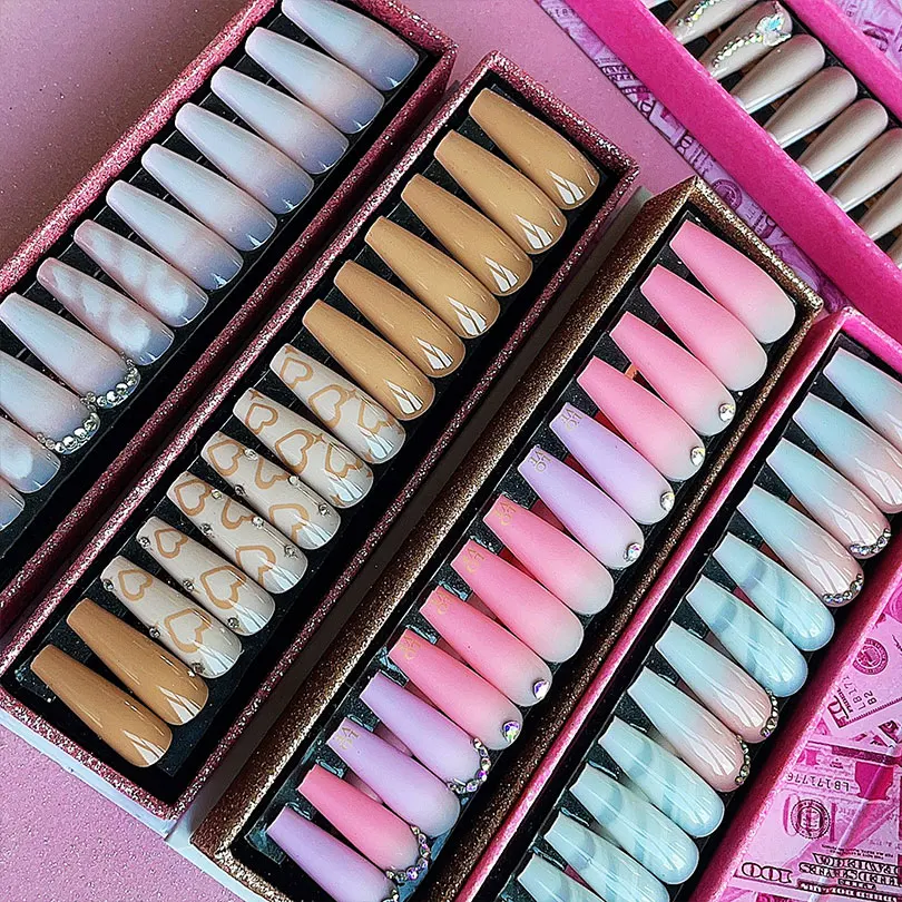 Factory Directly China Cheap Artificial Nails New York Nail Polish Custom Press On Nails