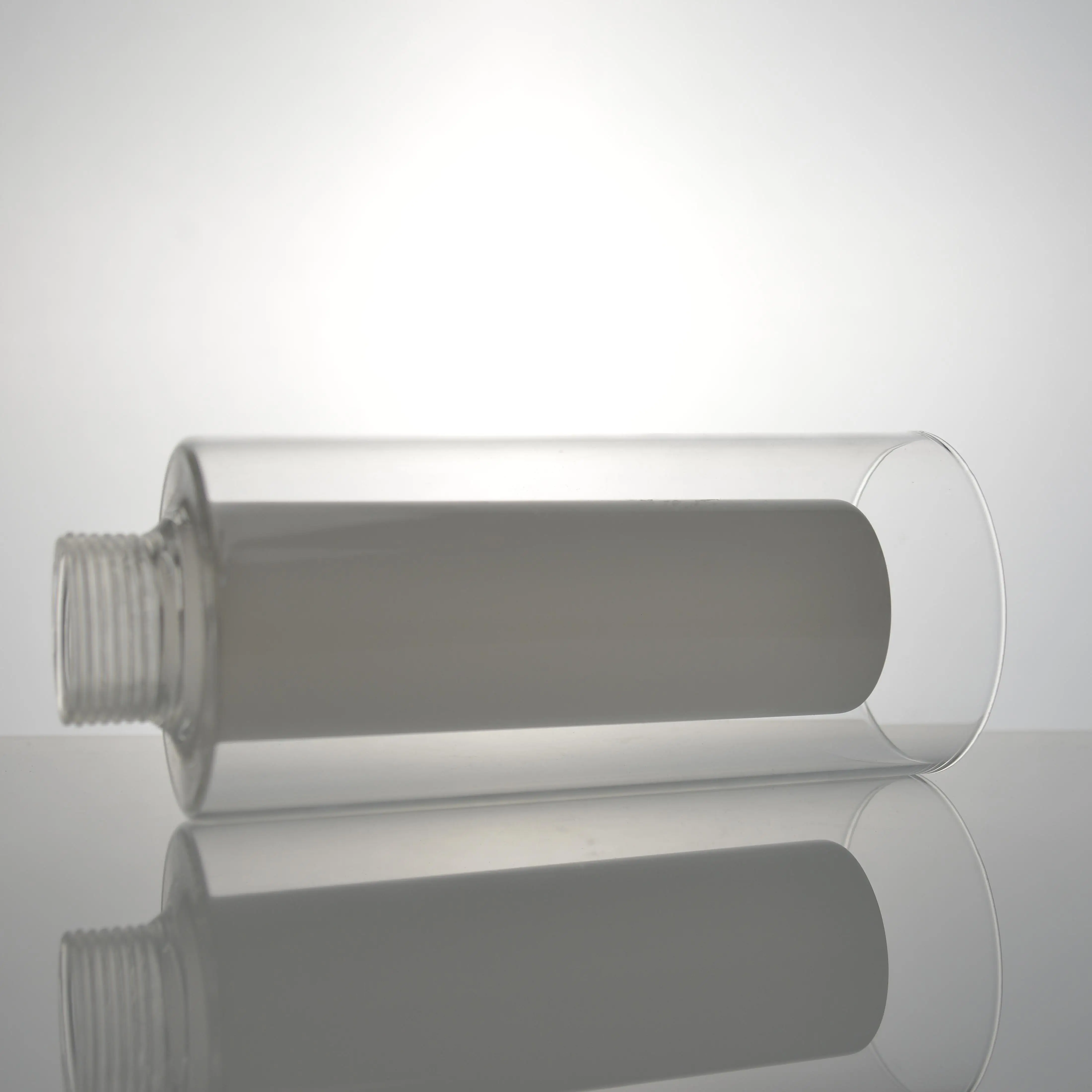 Custom Diameter 180mm Clear Double Wall Ball Shaped Borosilicate Glass Lamps Shade Lampshades For Table Light