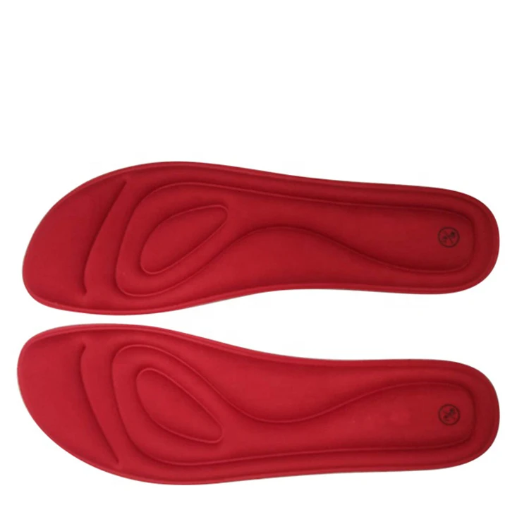 Custom Made Health Warm Comfortable Adult Sports Memory Foam Insoles