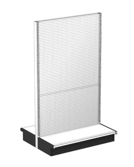 lozier supermarket shelf with fixed layer shelves rak gondola shelving supermarket deck decking shelf