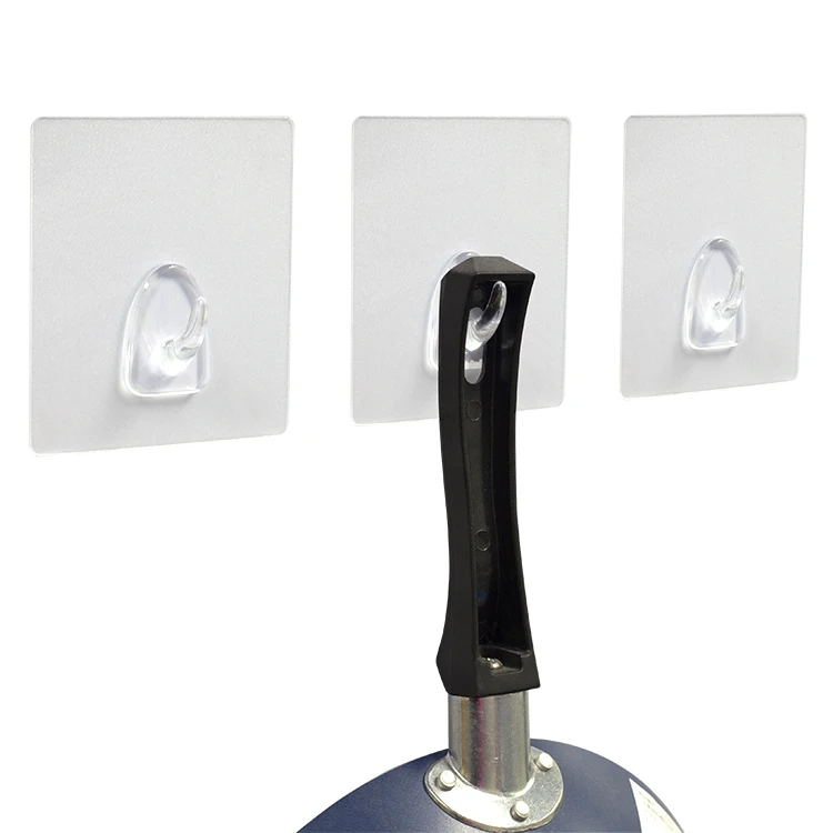 Strong adhesive removable sticky kitchen hook plastic hanger hook
