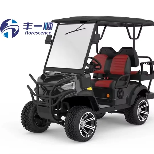 4x4 колеса 4 сиденья Гольф-кар 2024 мир импорт новый дешевый Электрический быстрый мобильный грузовой современный скутер литиевая батарея