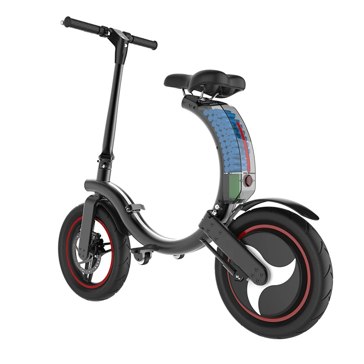 
2020 new product hot sale 2-wheel 1-seater mini electric bicycle, foldable 