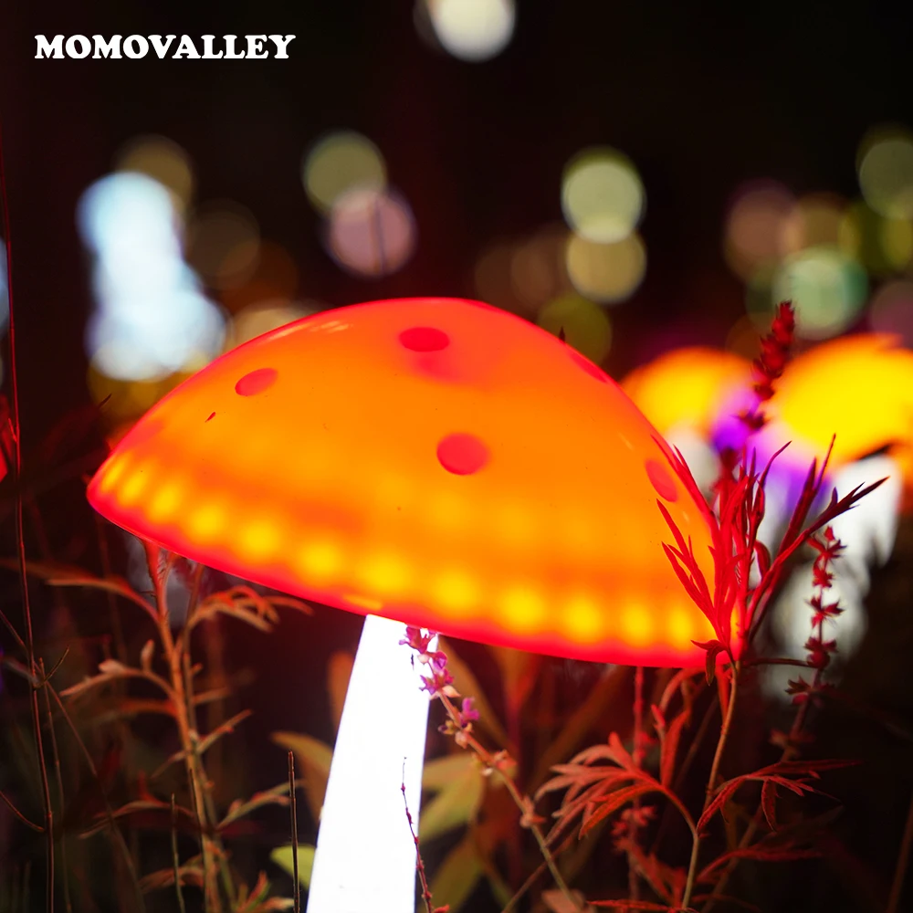 Momovalley оптовая продажа трендовые 2024 Новые поступления светодиодное светящееся уличное освещение для дома парка весеннее сада