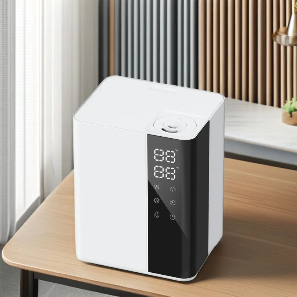 RUNAL 6L App Wifi Bluetooth Control Smart Heating Hot Cool Mist Ultrasonic Air Humidifier With Timer For Home Bedroom Large Room