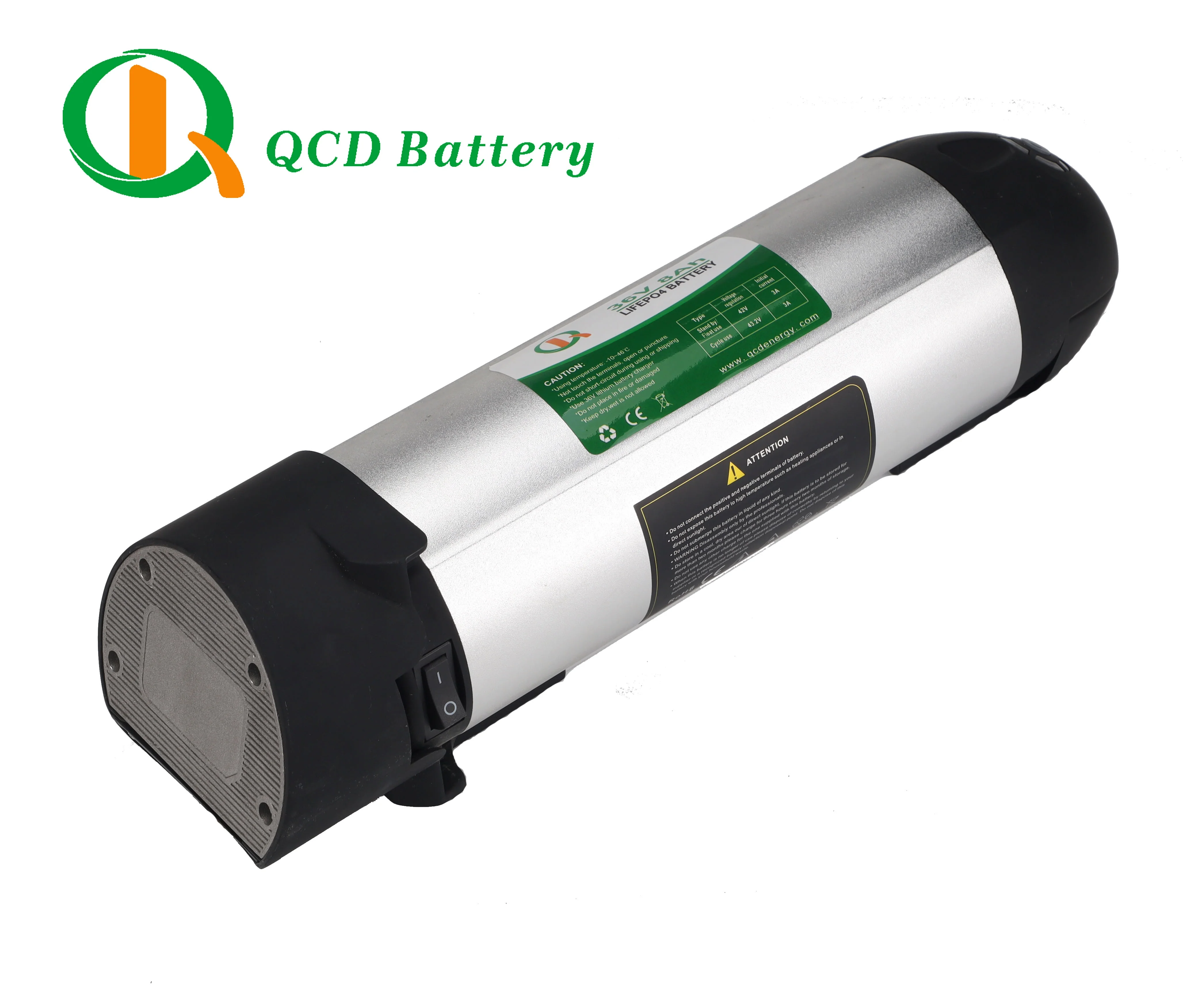 Water bottle electric bicycle battery pack 36V 12Ah ebike battery