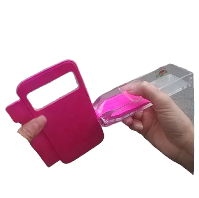 Round Edge Finishing cover machine for leather