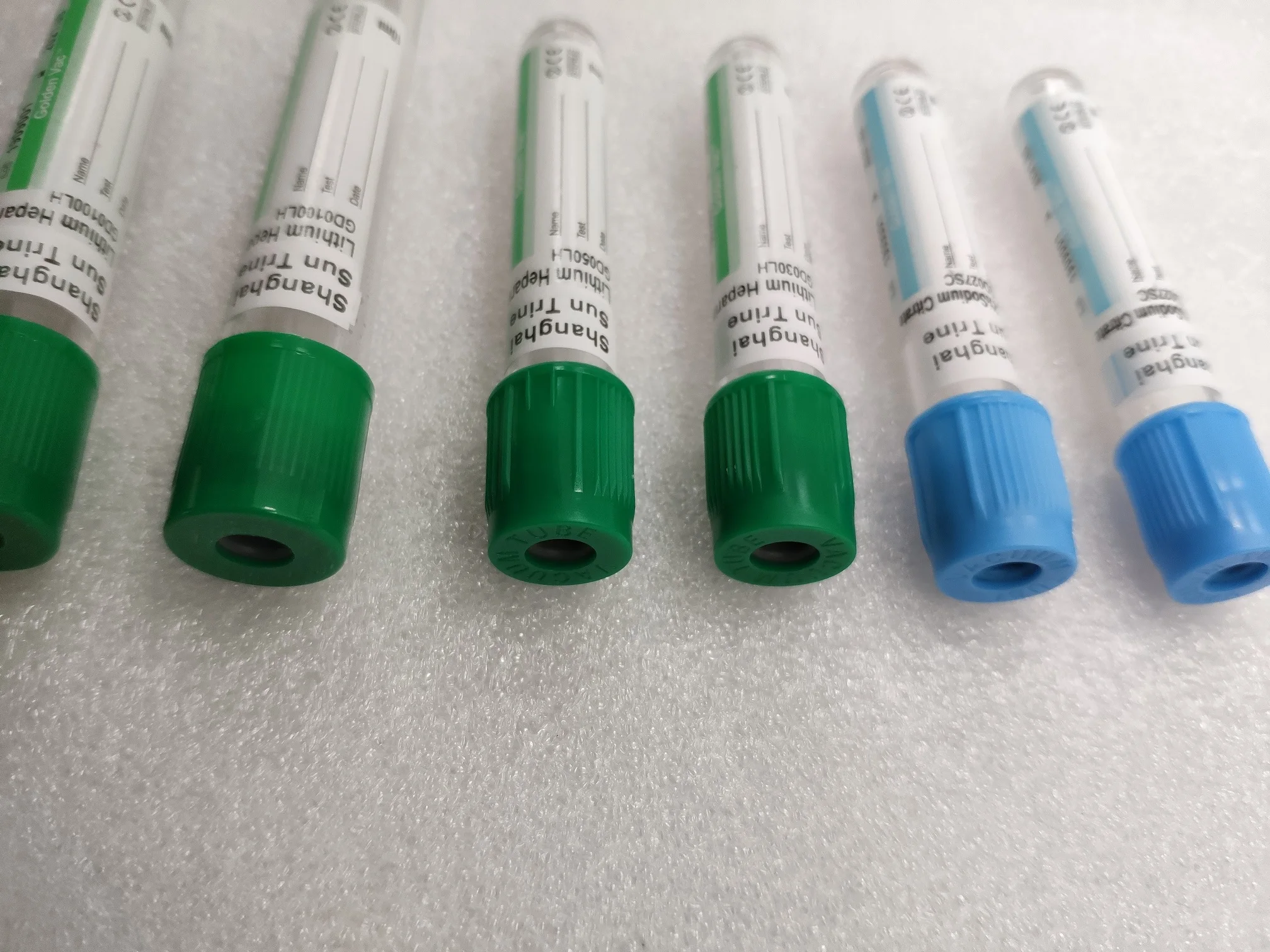 Anticoagulation Blood Collection Tube 3ml 4ml 5ml 8.5ml Gel & Heparin Tube