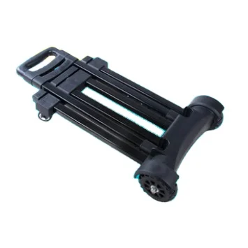 Small portable folding household trolley