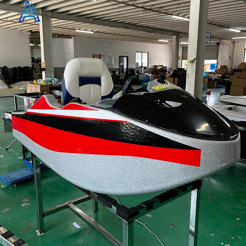 Fun water sports entertainment fishing racing high-speed electric yacht ride boat motor jet kart thruster speedboat 18KW 52KM