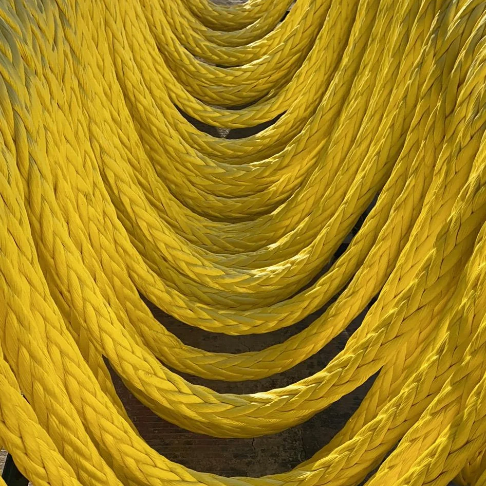 UHMWPE/HMWPE  rope synthetic fiber rope marine rope