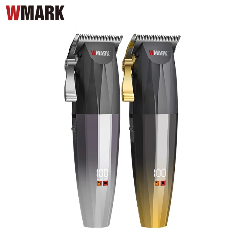 WMARK NG-222 Wholesale Rechargeable Grooming Haircut Kit Electric Barber Salon Hair Clippers Detail Trimmers Clipper Set