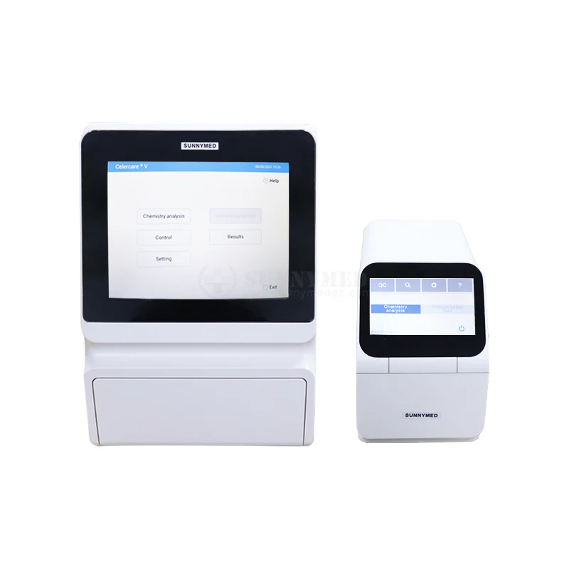 SY-B175V Dry Biochemistry Analyzer Portable Dry Clinical POCT Chemistry Analyser blood chemistry rotor mnchip