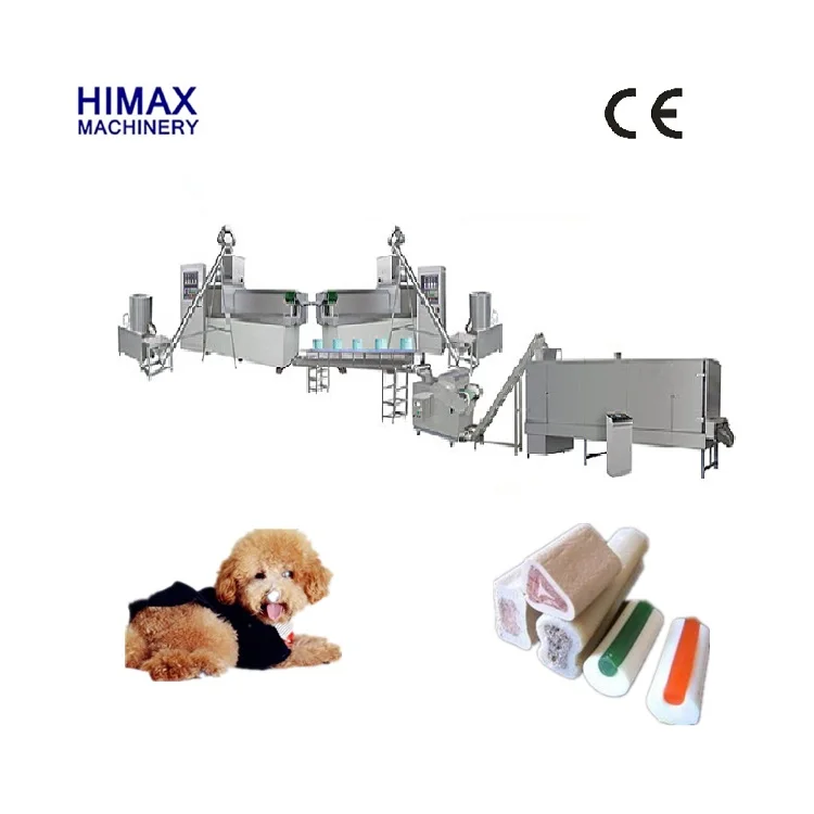 Машины для обработки кормов для животных с двойным цветом оптом автоматическая машина для кормления собак