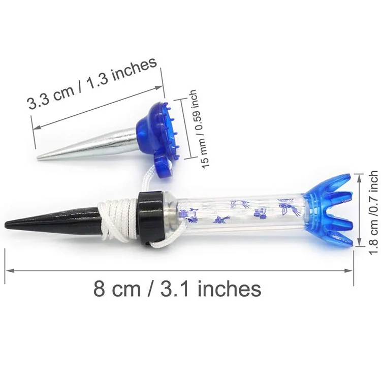 Unbreakable Plastic Magnet Golf Tees for Practice Training