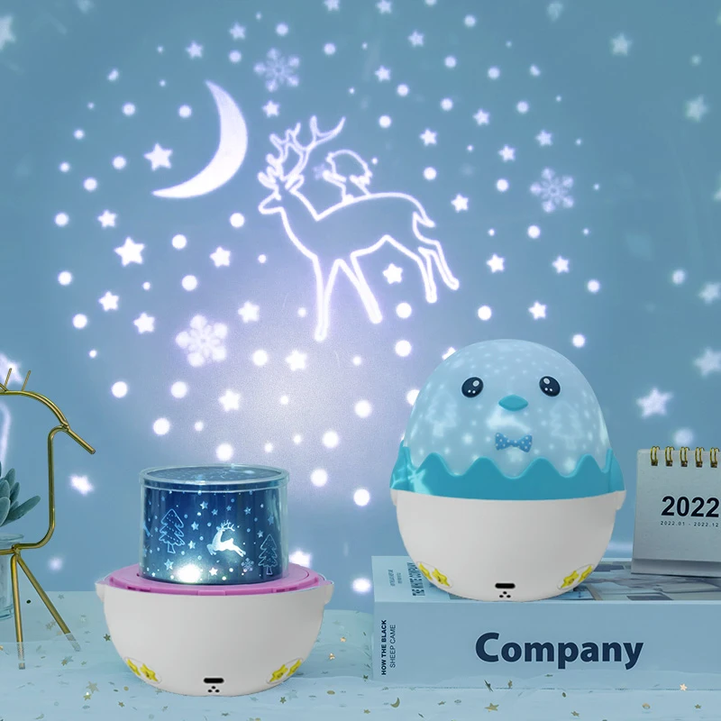 mini projector usb Plug in led light lighting decoration home rgb led desk lamp galaxy projector moon lamp toys night lights