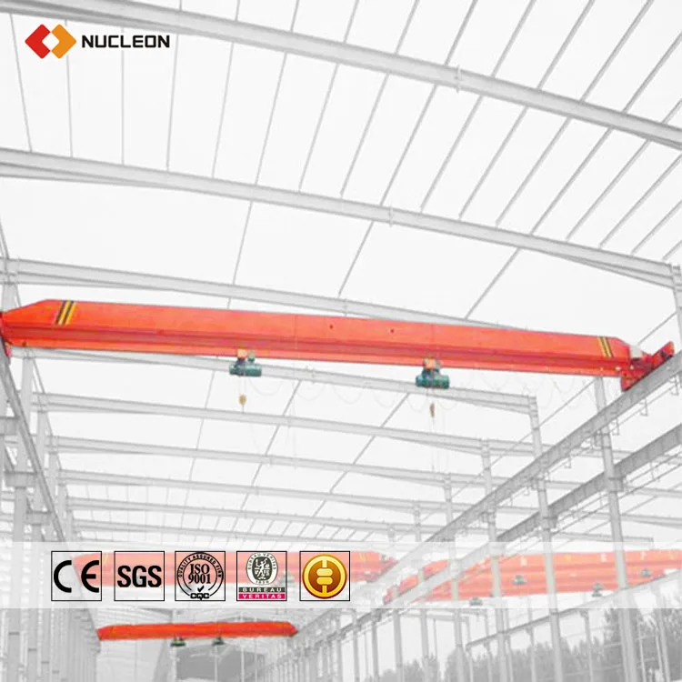 Customized Electric Eot Crane Traveling Single Girder 5 ton Bridge overhead Crane