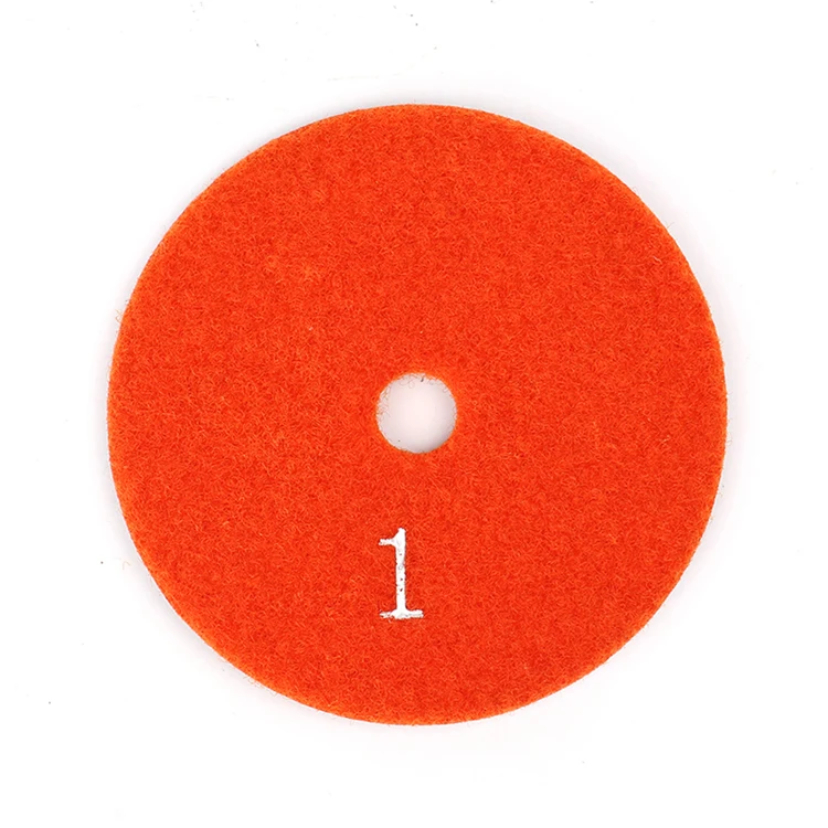 Manufacturer Price diamond floor grinding plate 5 inch marble polishing pads