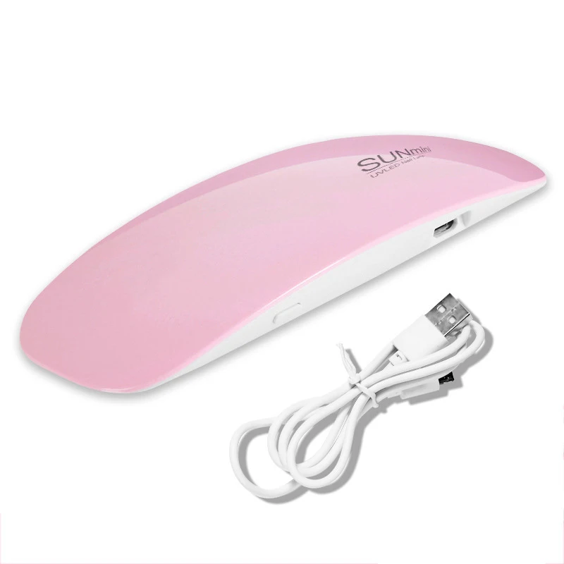 Foldable Portable Mini LED UV Mouse Home Use Nail Polish Gel Fast Drying Nail dryer Light therapy Machine