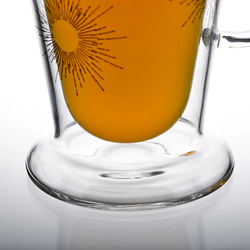 Coffee Cup Latte Glasses Hot Drink Cafe Mugs with Handle for Milk Juice Ice Cream Latte, Cappuccino, Espresso, and Hot Chocolate