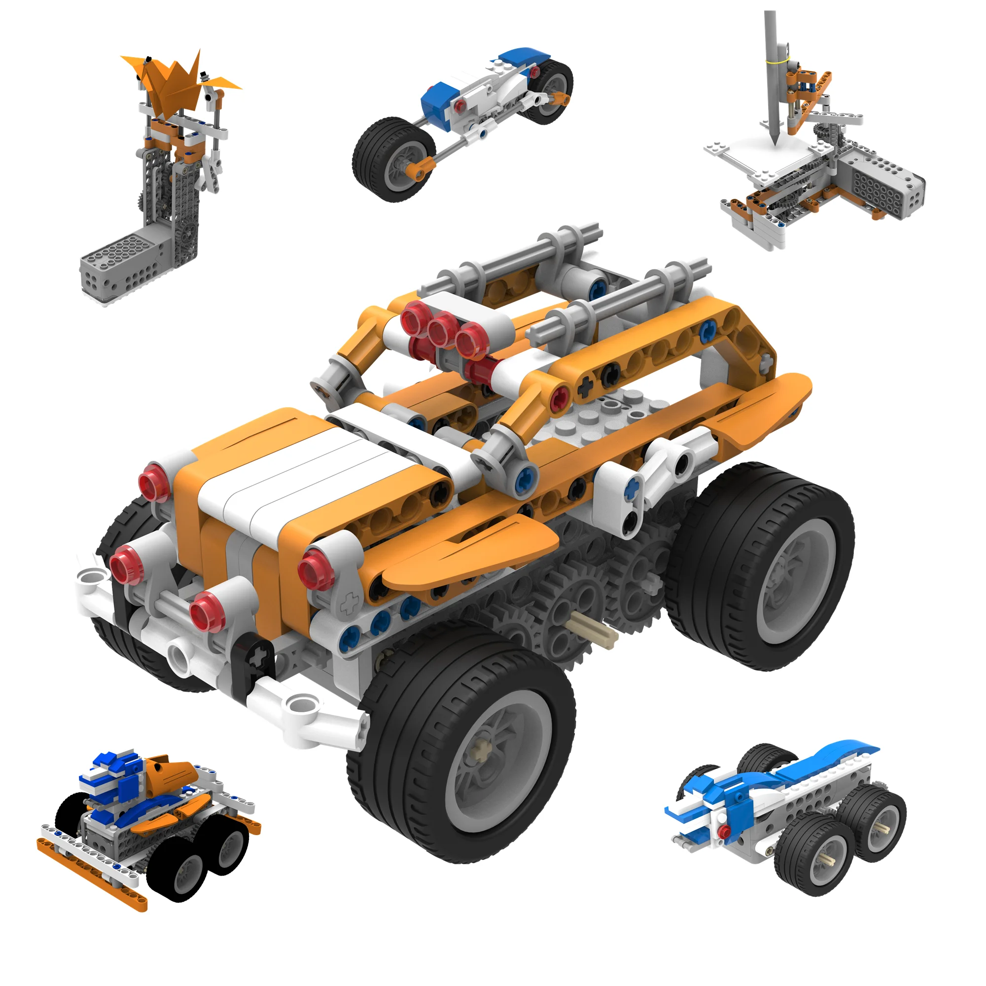 Makerzoid Coding Robot Kits 26 in 1 Set STEM Educational Toy Super Bot Programmable Robotics Kit Coding Toys