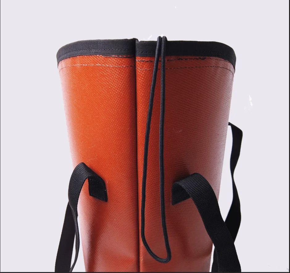 Factory Custom High Temperature Resistance  E glass Fireproof Waterproof Barbecue Storage Bag Fire Safety For Fire Protection