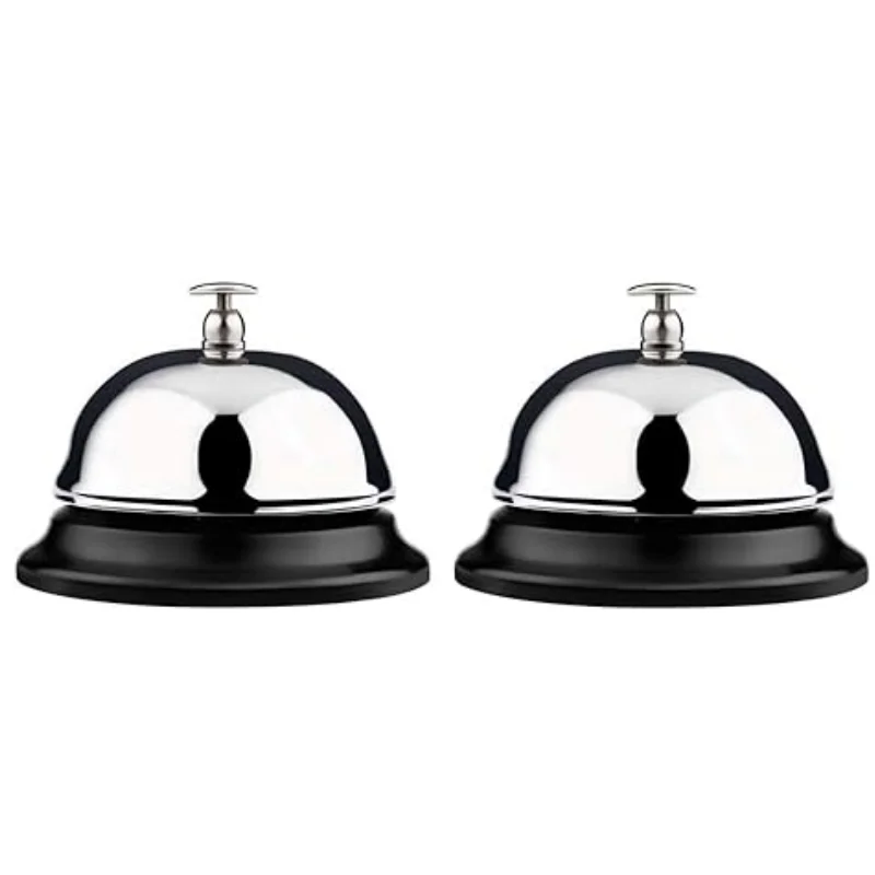 Wholesale Stainless steel Kitchen Restaurant Service Bell Desk Bell Restaurant Kitchen Call Meal Bell
