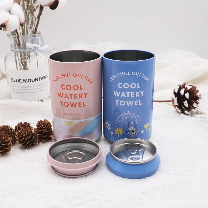 New Design Recyclable Lovely Cola Shape Tin Box Packaging With Custom Printing for tea cosmetic