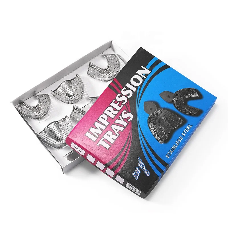 Dental Stainless Steel Tray Dental Stainless Steel Impression Tray Dental SS Trays