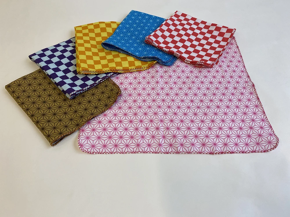 Safely ladies custom handkerchiefs custom color design with sensitive skin