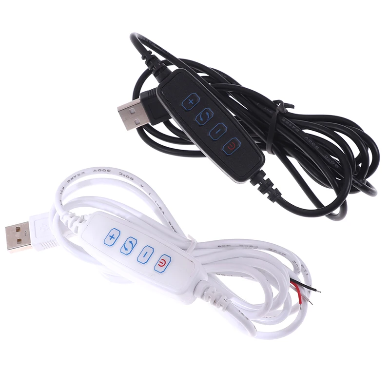 1PCS For 5V LED Dimmer USB Port Power Supply Line Extension Cable With ON OFF Switch Adapter Hot Sale